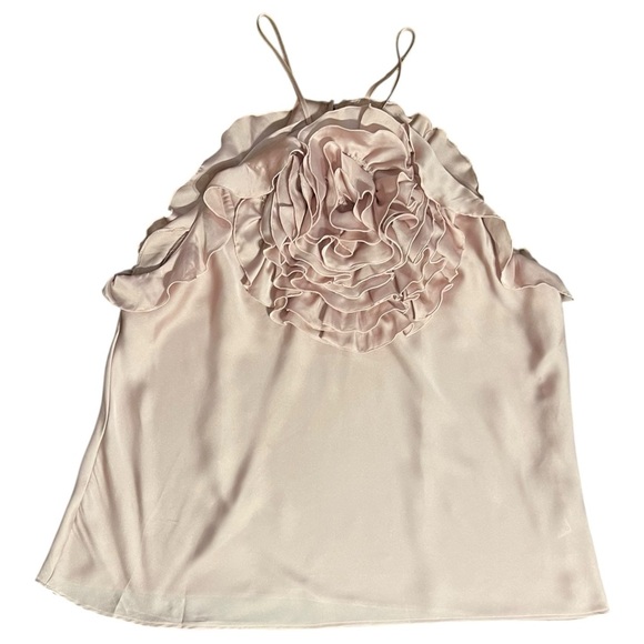 🟠Violet & Claire Pale Pink Satin-Feel Blouse – XL - Picture 1 of 4